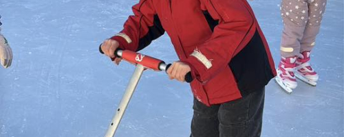 Klasa IIIa na lodowisku