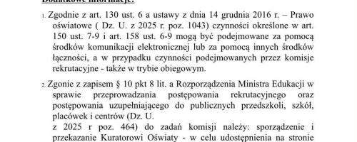 Uwaga ósmoklasiści i Rodzice!