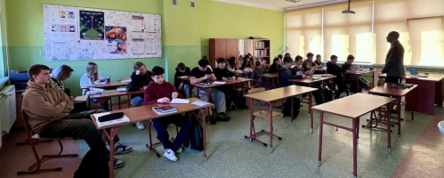 Spotkanie z przyszłością – wizyta przedstawiciela Zespołu Szkół Technicznych