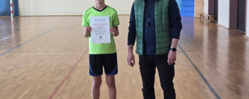 Gminny turniej w piłce nożnej halowej chłopców z klas 4–6