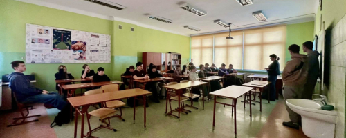 Wizyta przedstawiciela szkoły średniej