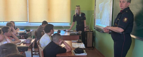 Wyjątkowe zajęcia profilaktyczno-edukacyjne prowadzone przez panie ze Straży Ochrony Kolei 