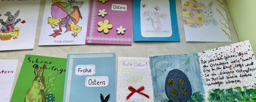 Międzyszkolna wymiana kartek świątecznych w języku niemieckim 