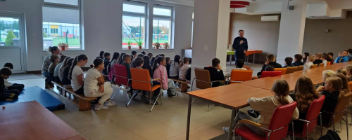 Spotkanie z Panem podkom. Mariuszem Czyrnym