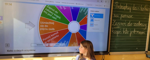 "Polska zaczyna się w mojej klasie"