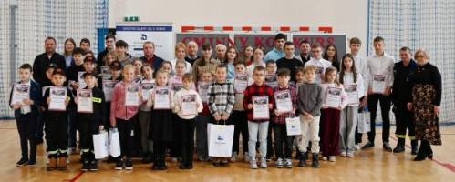 GMINNY KONKURS WIEDZY POŻARNICZEJ W GORZYCACH 